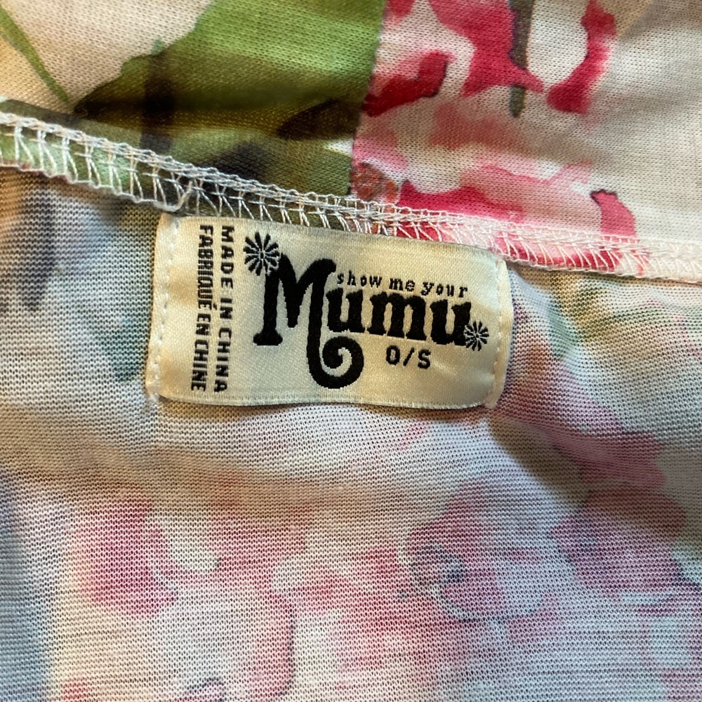 Show me your Mumu, one size, beautiful floral robe - Picture 4 of 4